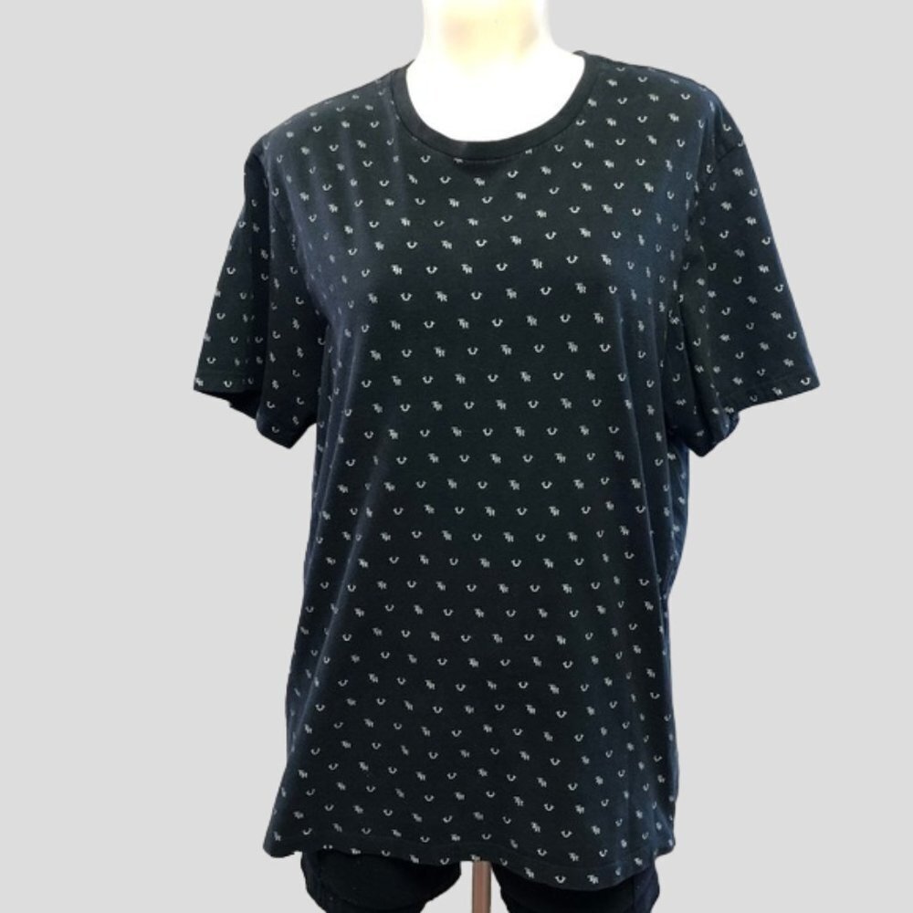 True Religion Black & White T-Shirt Unisex